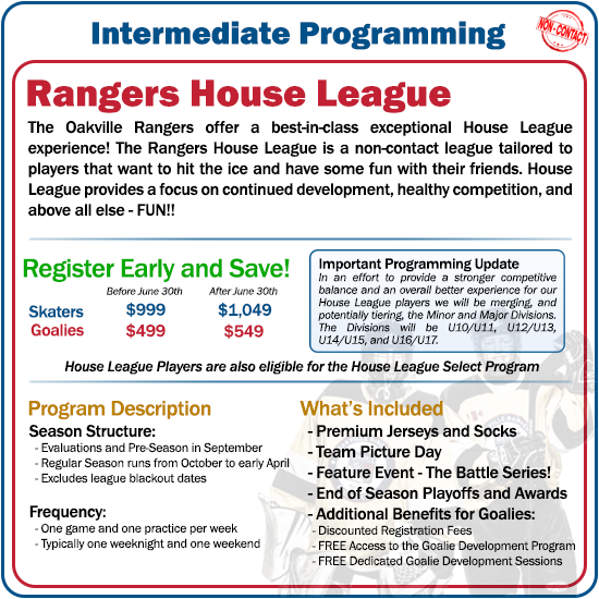 Recreational House League
